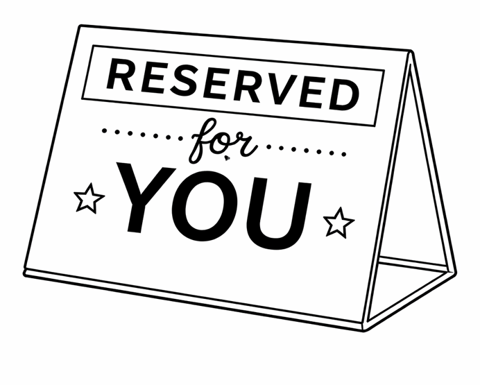 Reserved for You